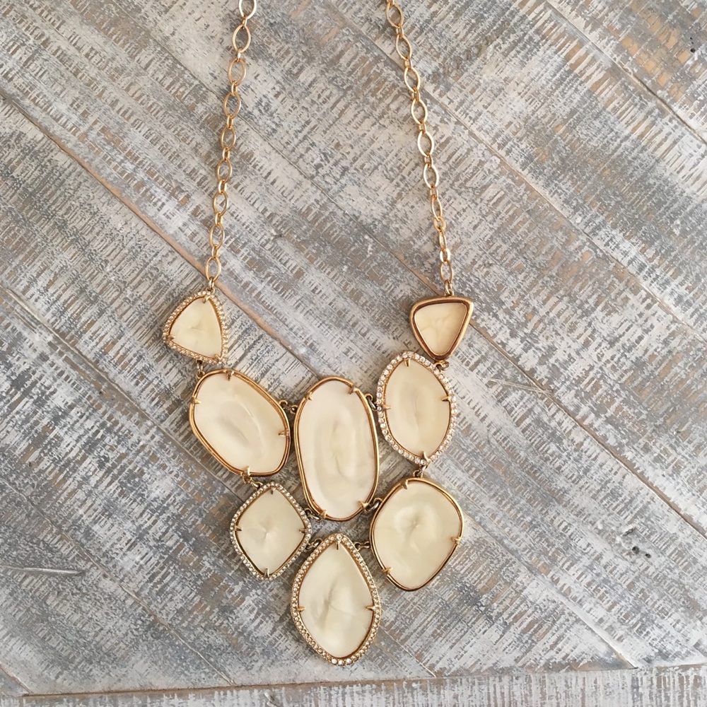Stella and Dot Fiona Bib (Reversible) Necklace